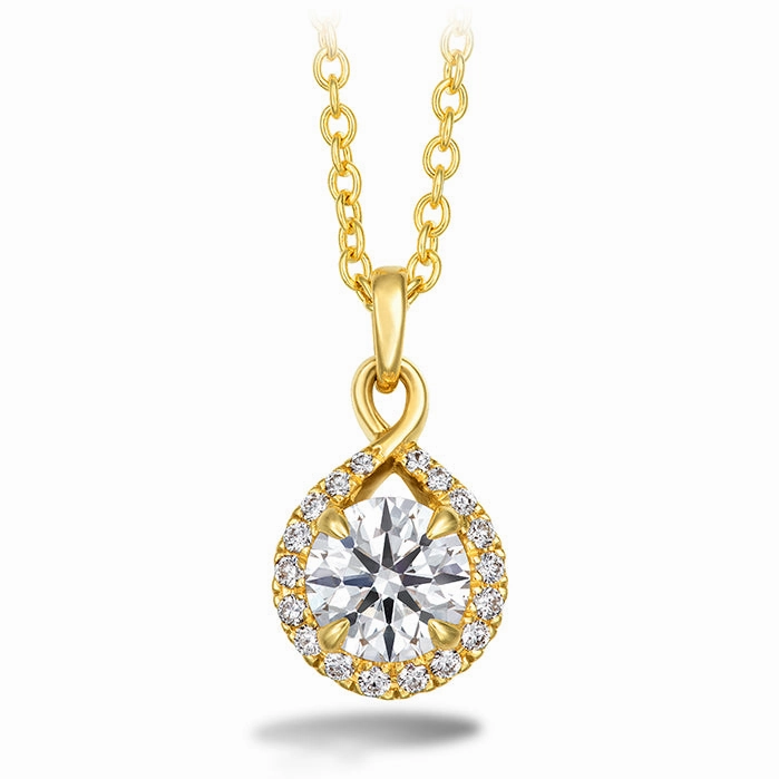 Hearts On Fire Optima Diamond Drop Pendant Necklace