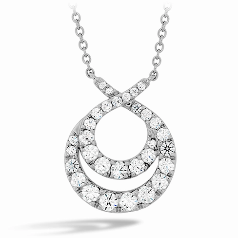 Hearts On Fire Optima Double Circle Diamond Necklace