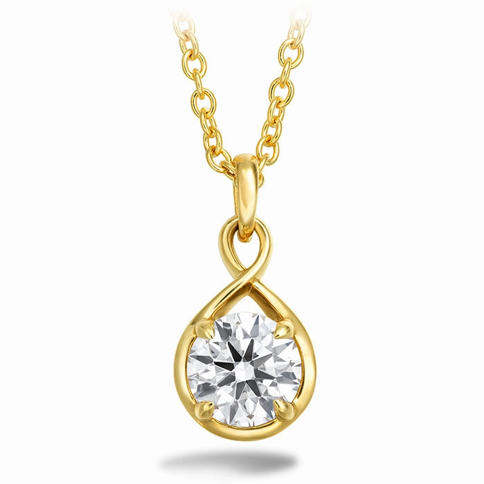 Hearts On Fire Optima Drop Diamond Pendant Necklace