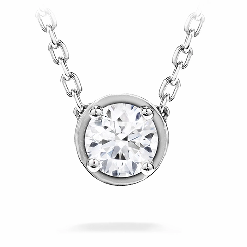 Hearts On Fire Petite Solitaire Pendant Necklace