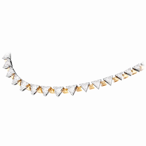 Hearts On Fire Triplicity Line Diamond Necklace
