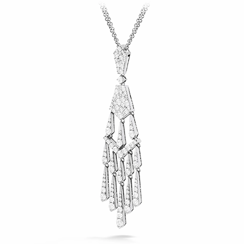Hearts On Fire Triplicity Tassel Drop Diamond Necklace