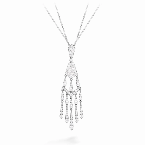 Hearts On Fire Triplicity Tassel Drop Diamond Necklace