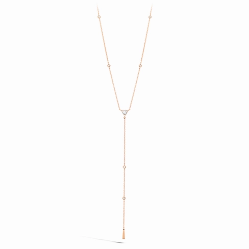 Hearts On Fire Triplicity Triangle Lariat Necklace