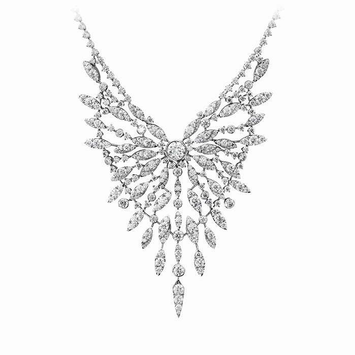 Hearts On Fire White Kites Flight Diamond Necklace