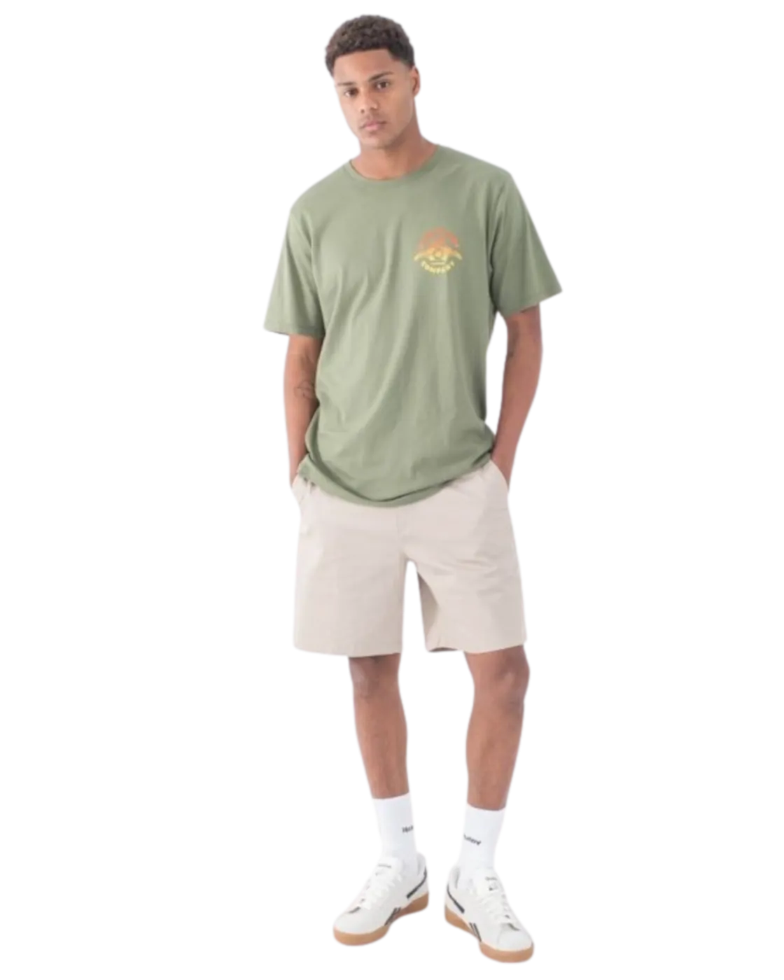 Hurley Clothing Icon Walkshorts in Khaki