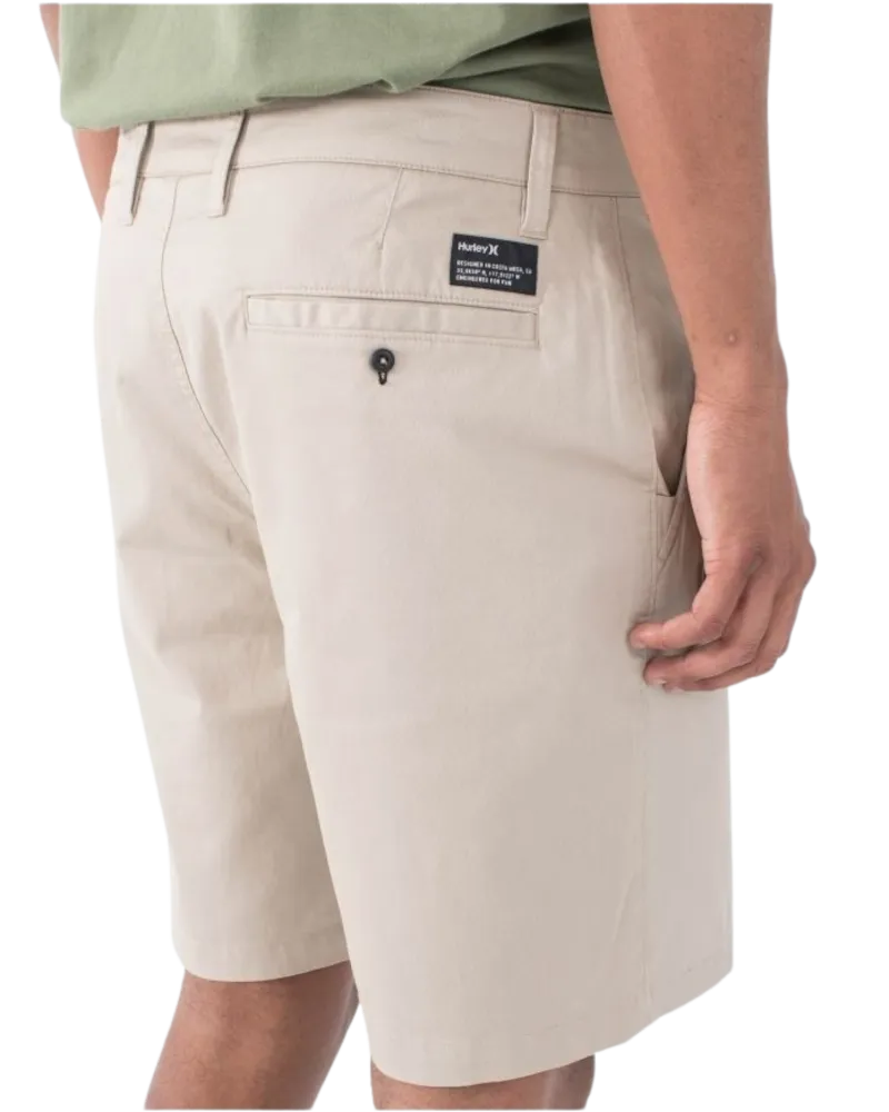 Hurley Clothing Icon Walkshorts in Khaki