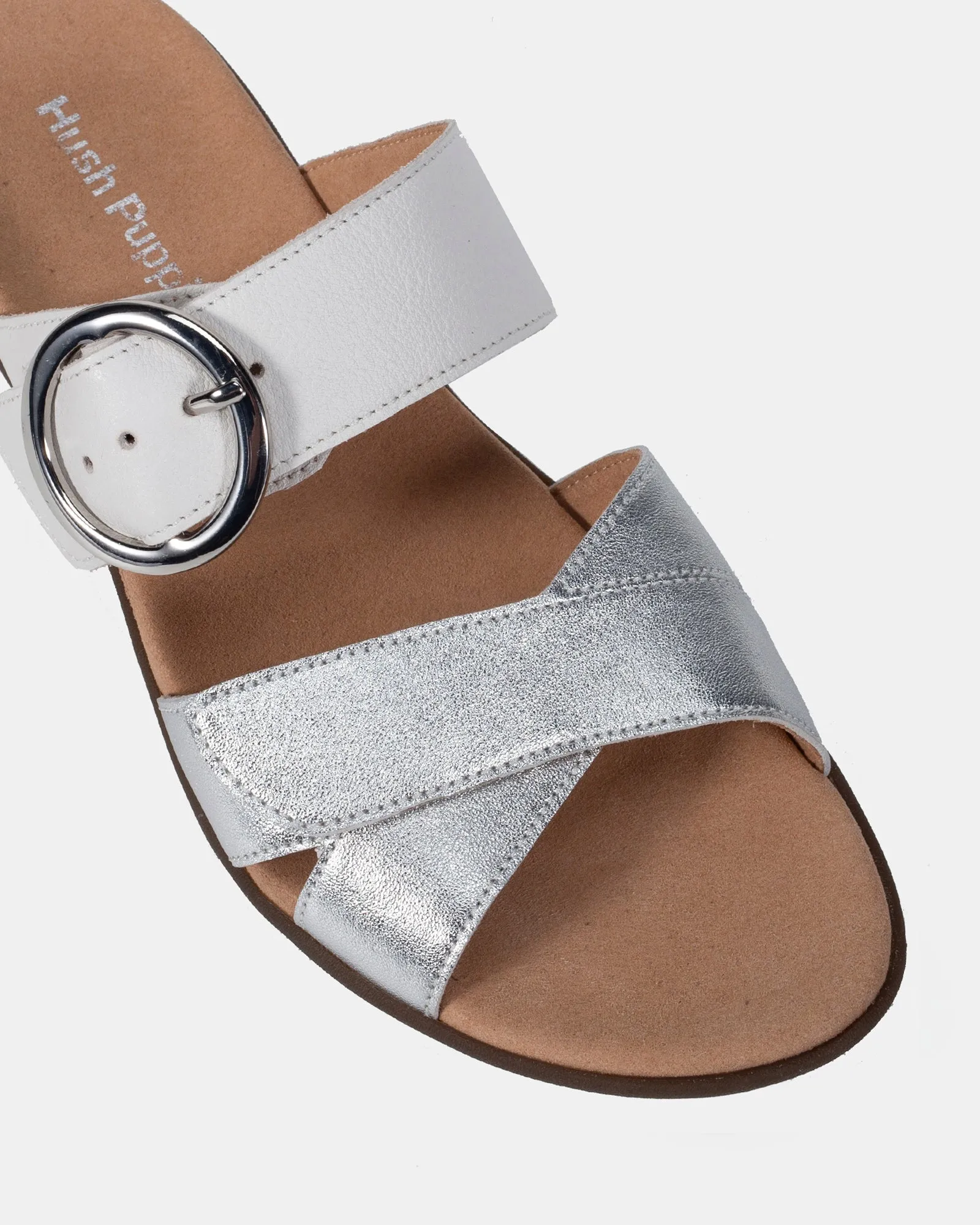 Hush Puppies	Shoes Astounding White/Silver