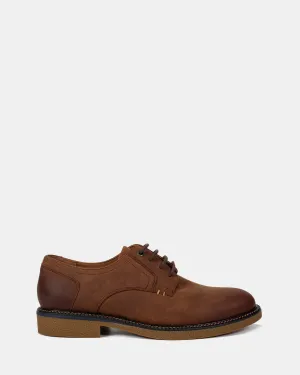 Hush Puppies	Shoes Manchester Brown Rub