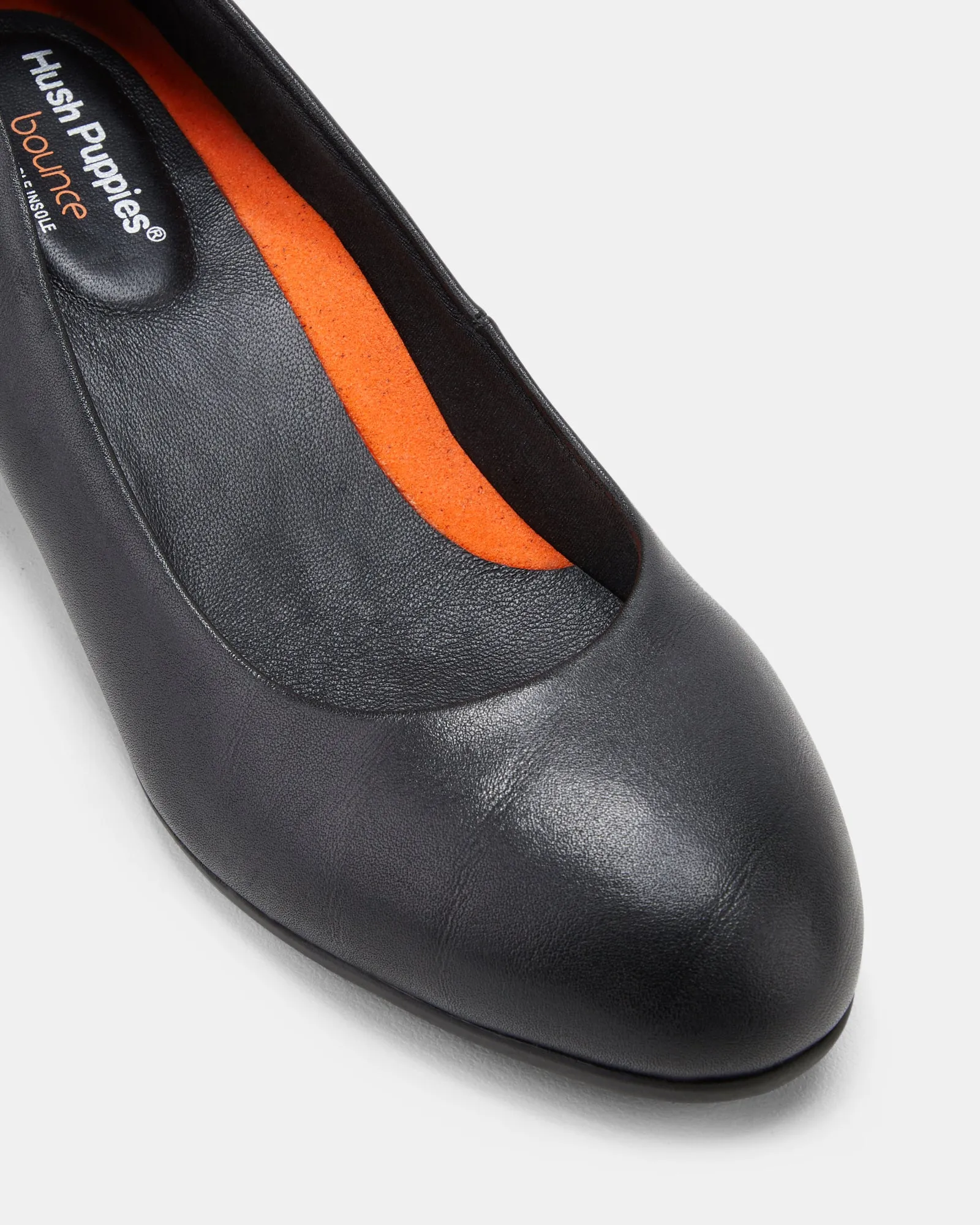 Hush Puppies	Shoes The Block Heel Black
