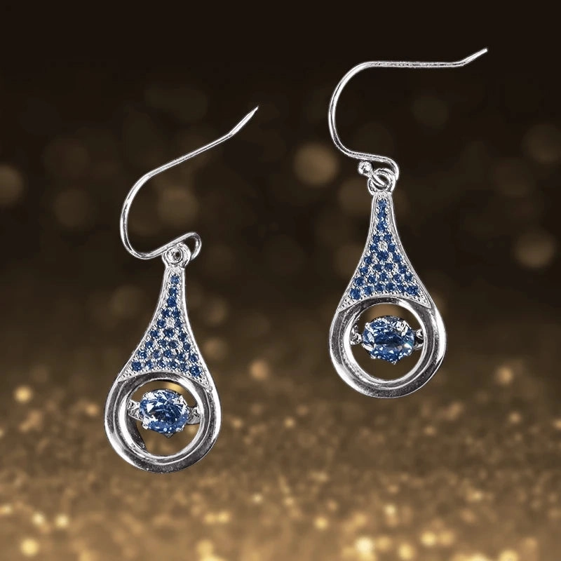 Indigo Dancing Earrings
