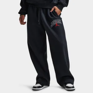 Jordan Jordan Brooklyn Oversized Graphic Pants Black / Gym Red
