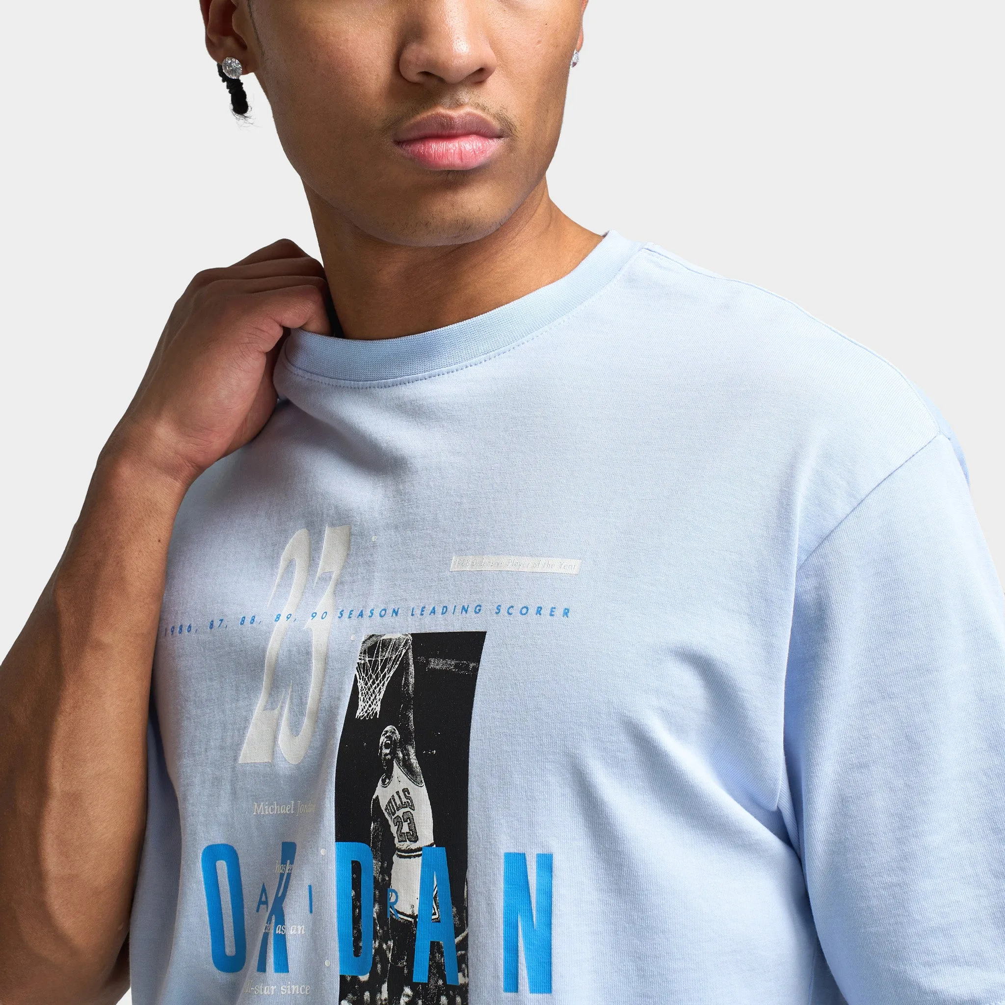 Jordan Jordan Reissue Graphic T-Shirt Hydrogen Blue / White