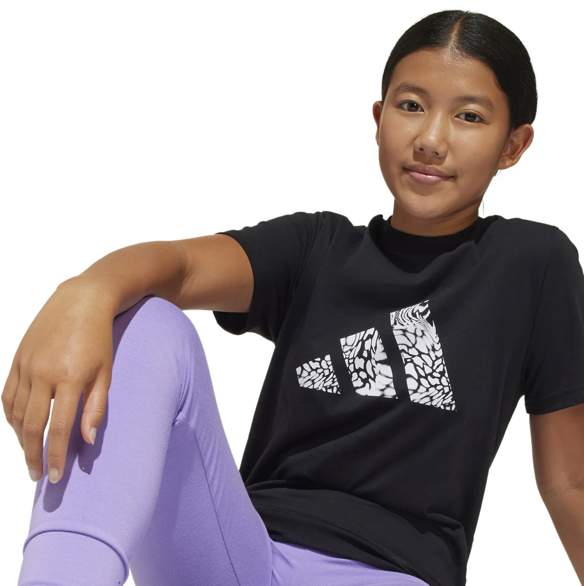 Junior's Animal-Print Graphic T-Shirt