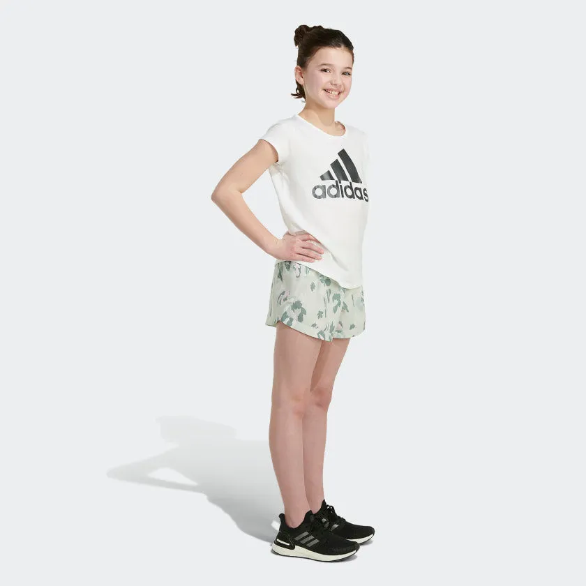 Kids' adidas Allover Print Woven Shorts adidas Shoes