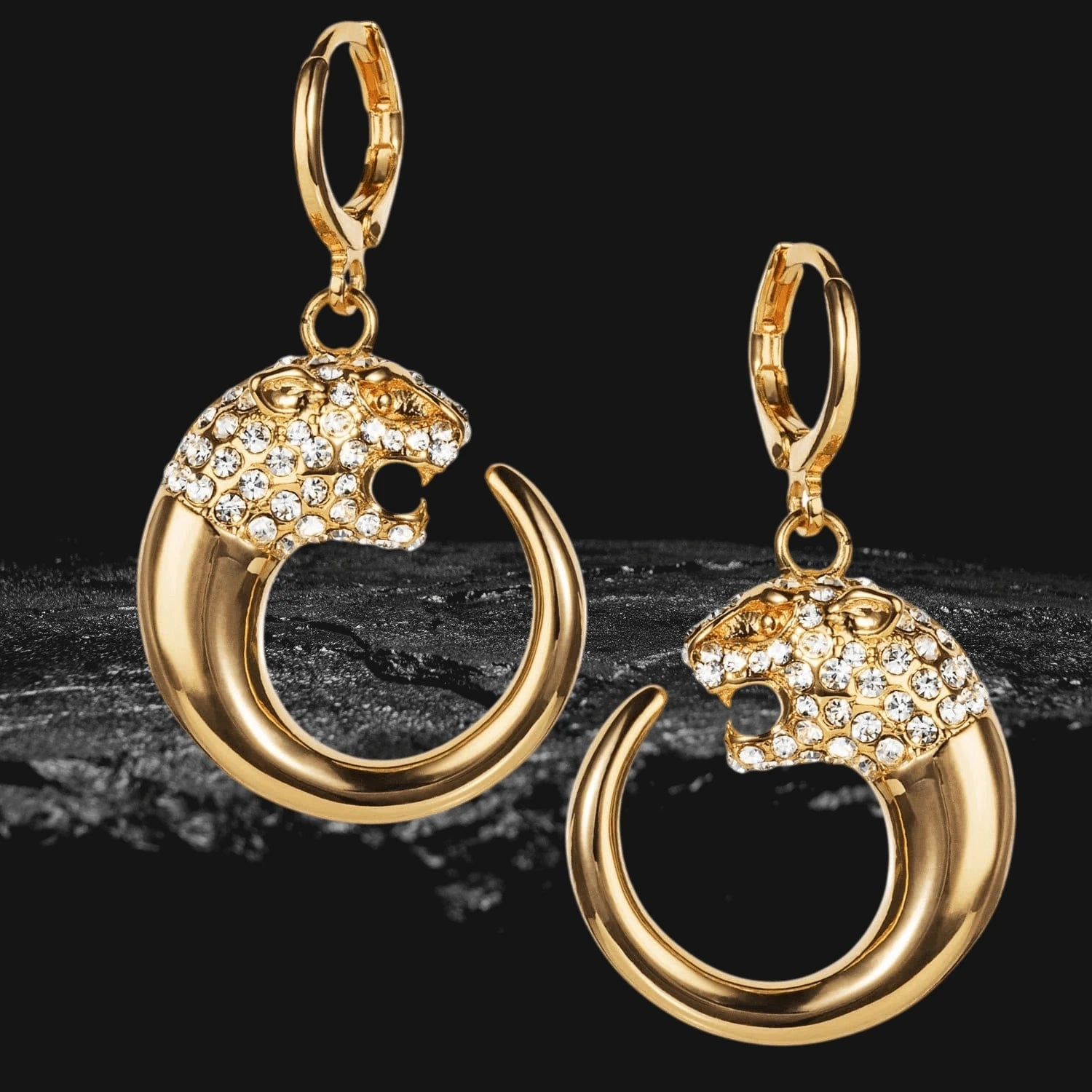 Leopardo Golden Earrings