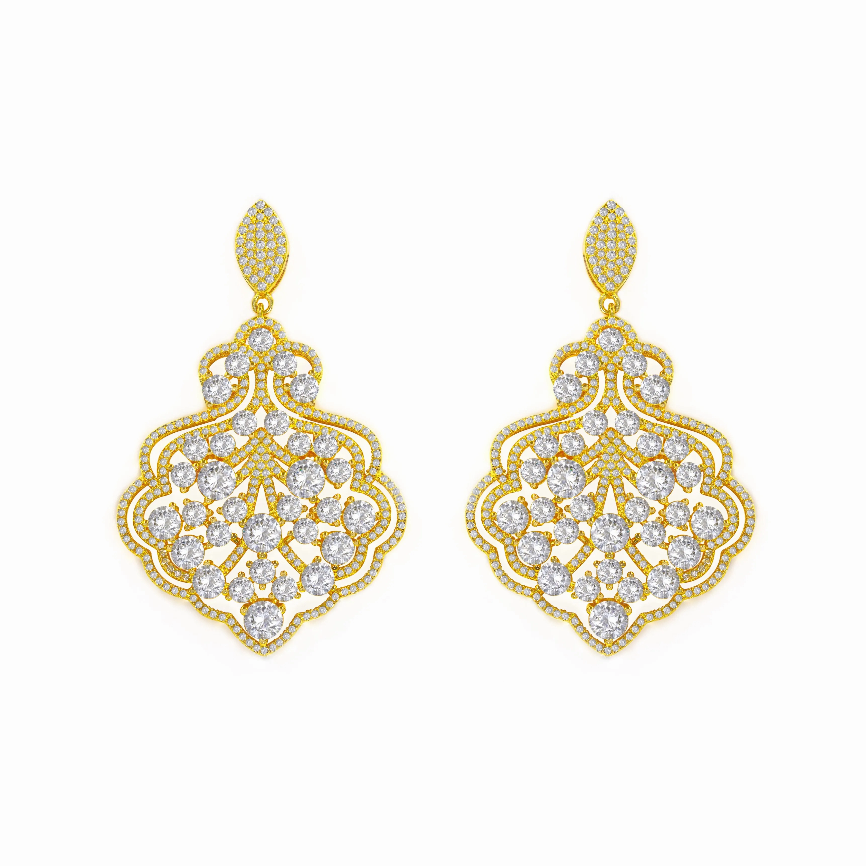 Lourdes Chandelier Earrings