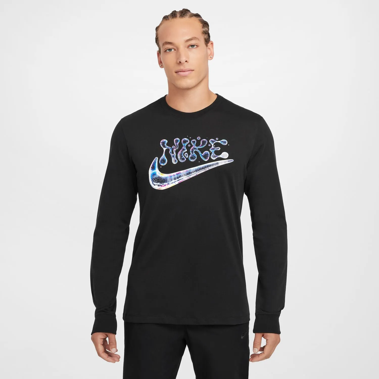 LS Silicone Graphic Tee - Mens Clothing_Nike