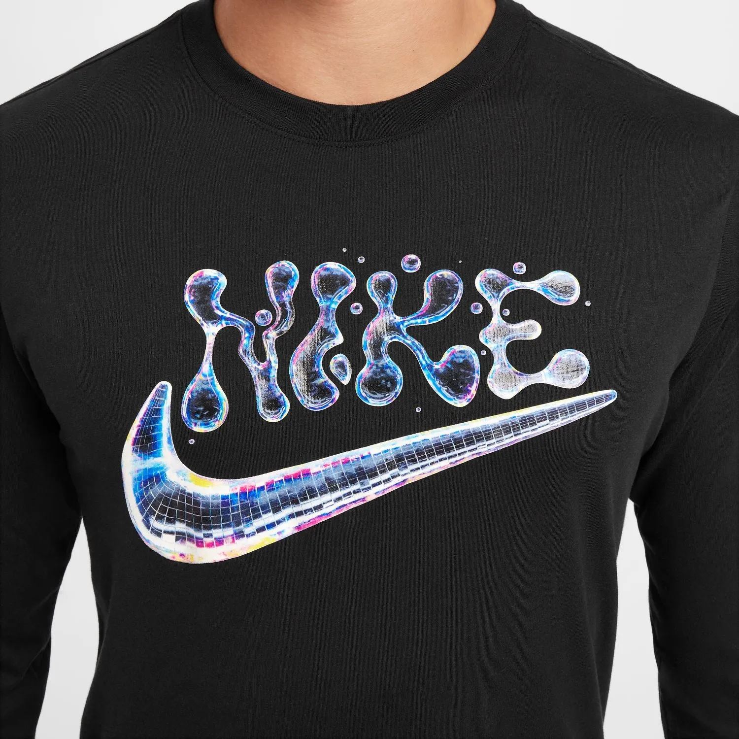LS Silicone Graphic Tee - Mens Clothing_Nike