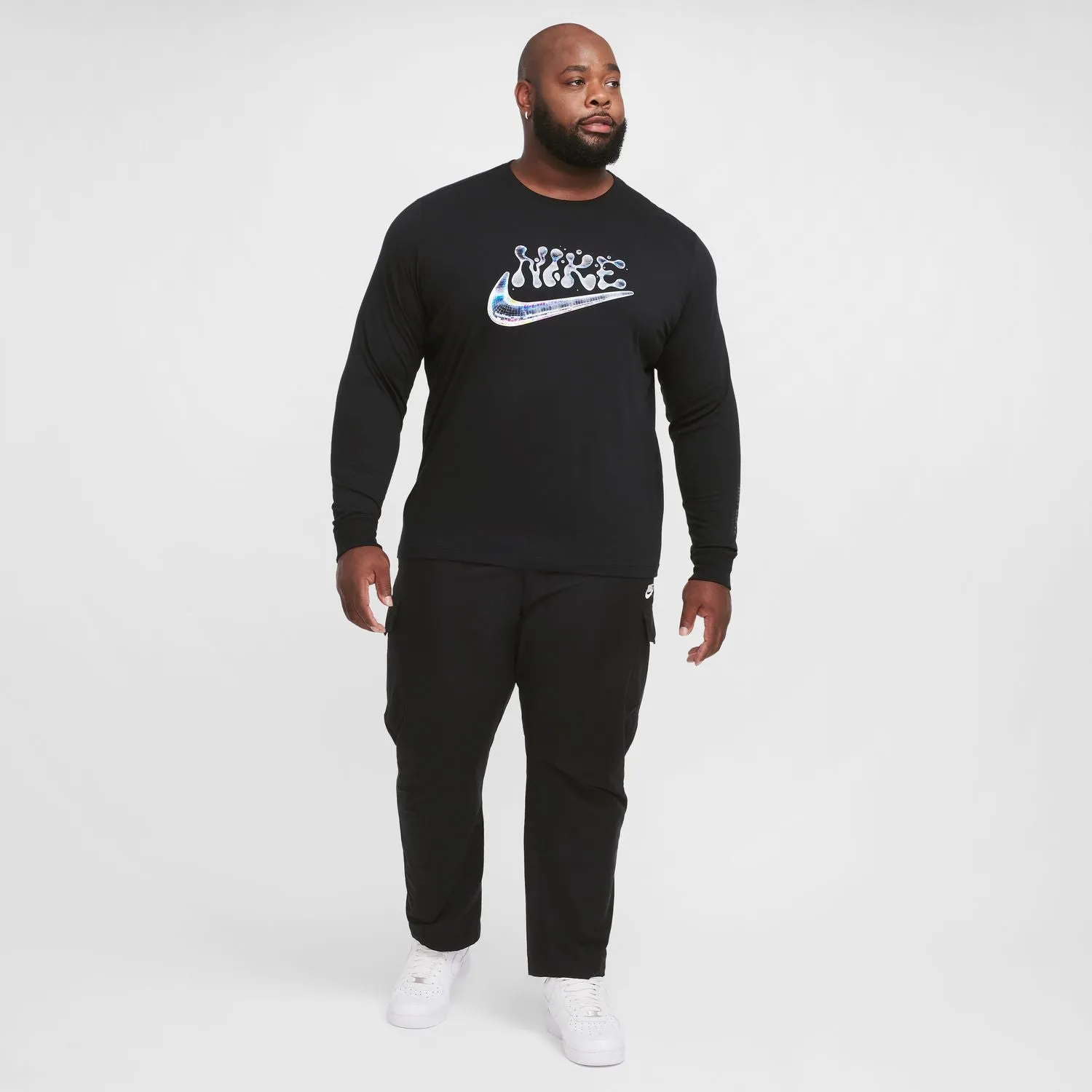 LS Silicone Graphic Tee - Mens Clothing_Nike