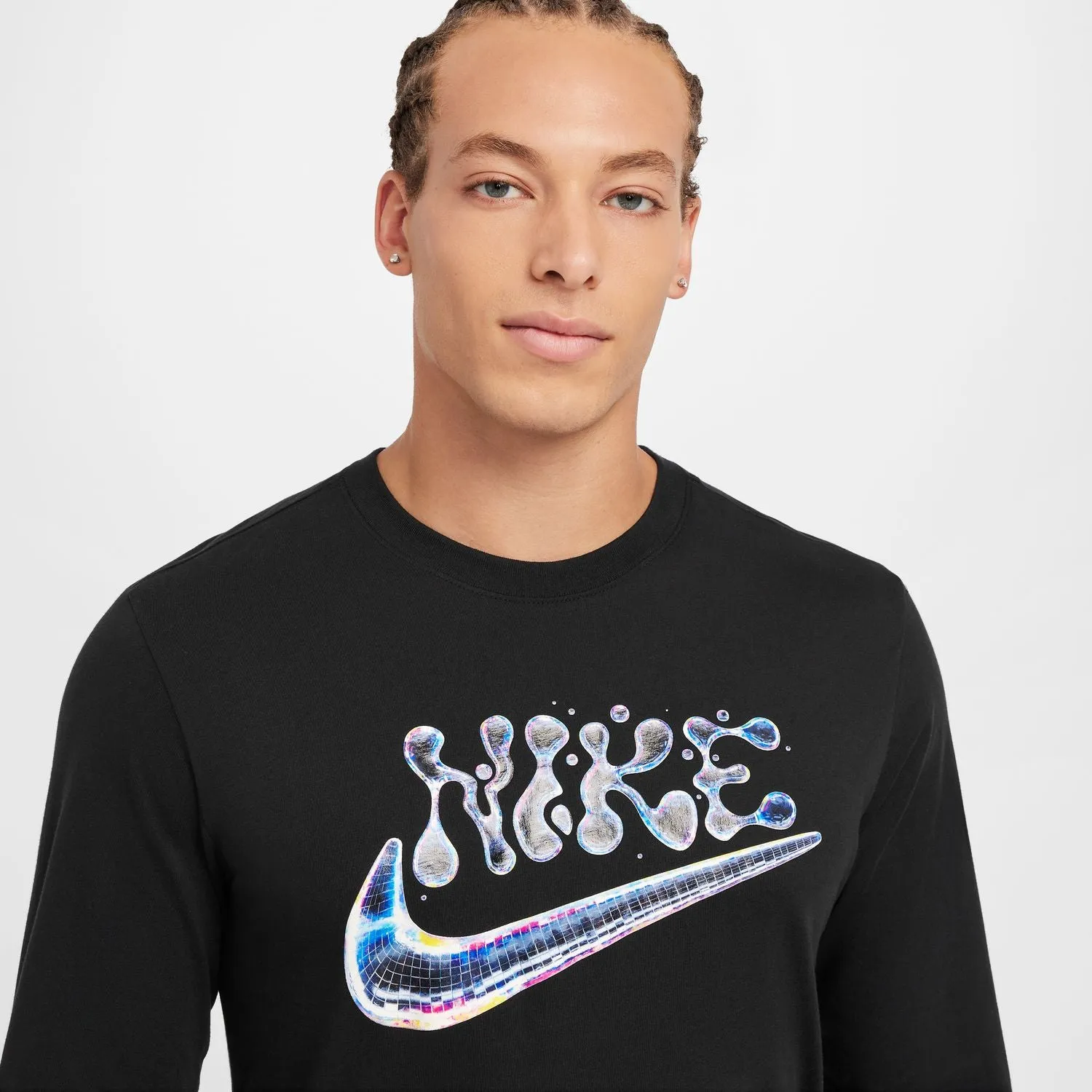 LS Silicone Graphic Tee - Mens Clothing_Nike