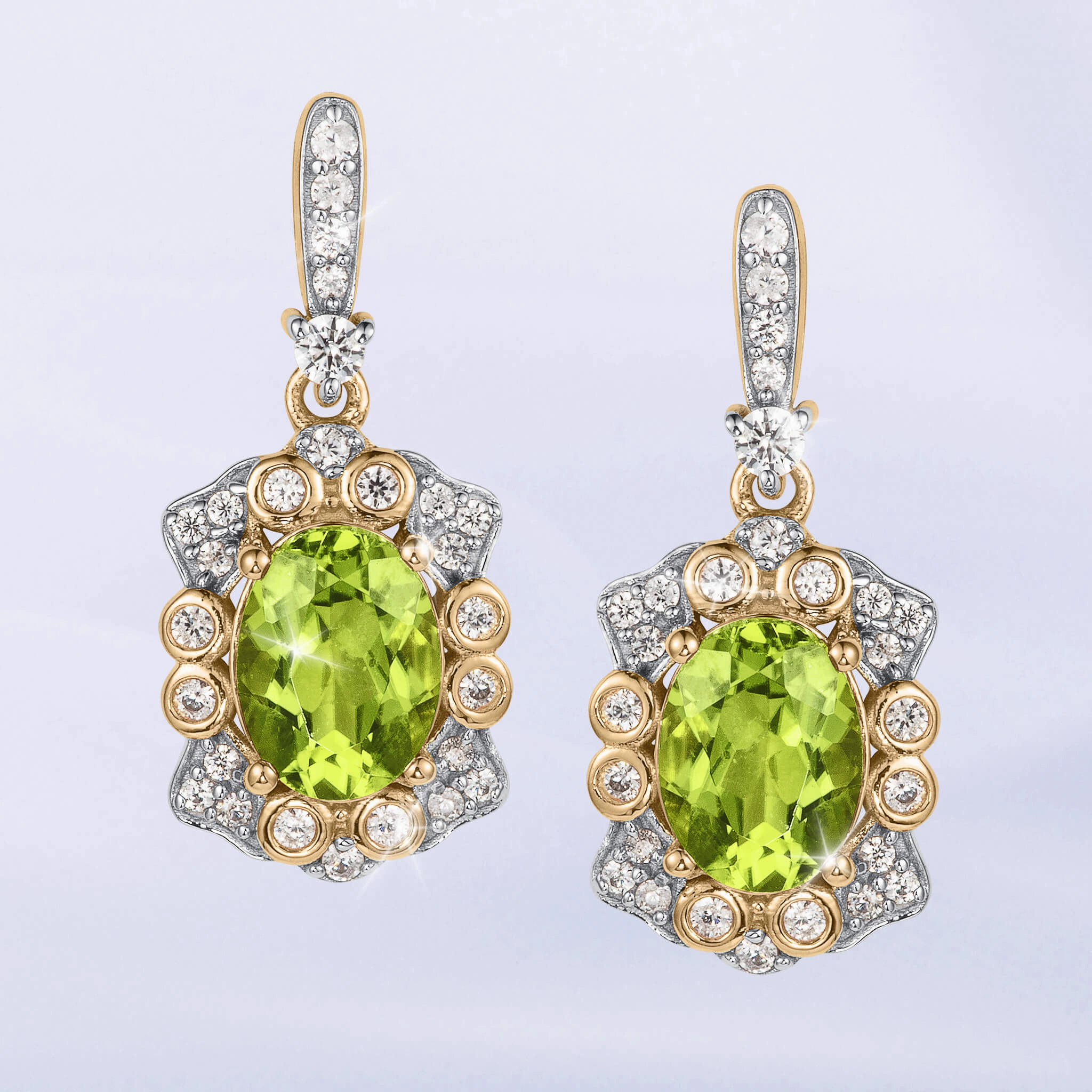 Lumina Peridot Earrings