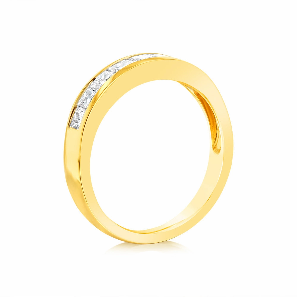 Luminesce Lab Grown 18ct Yellow Gold 0.70 Carat Diamond Wedder Ring