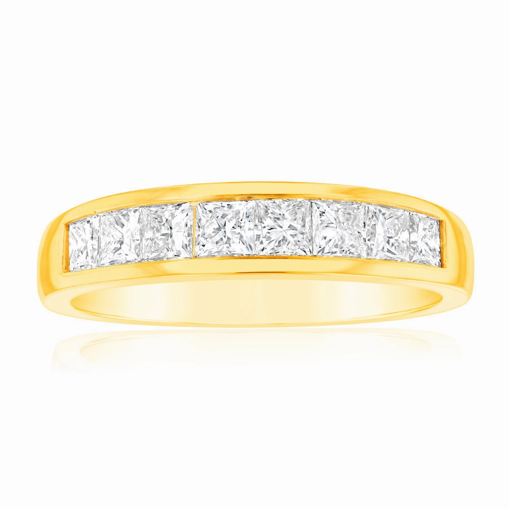 Luminesce Lab Grown 18ct Yellow Gold 0.70 Carat Diamond Wedder Ring
