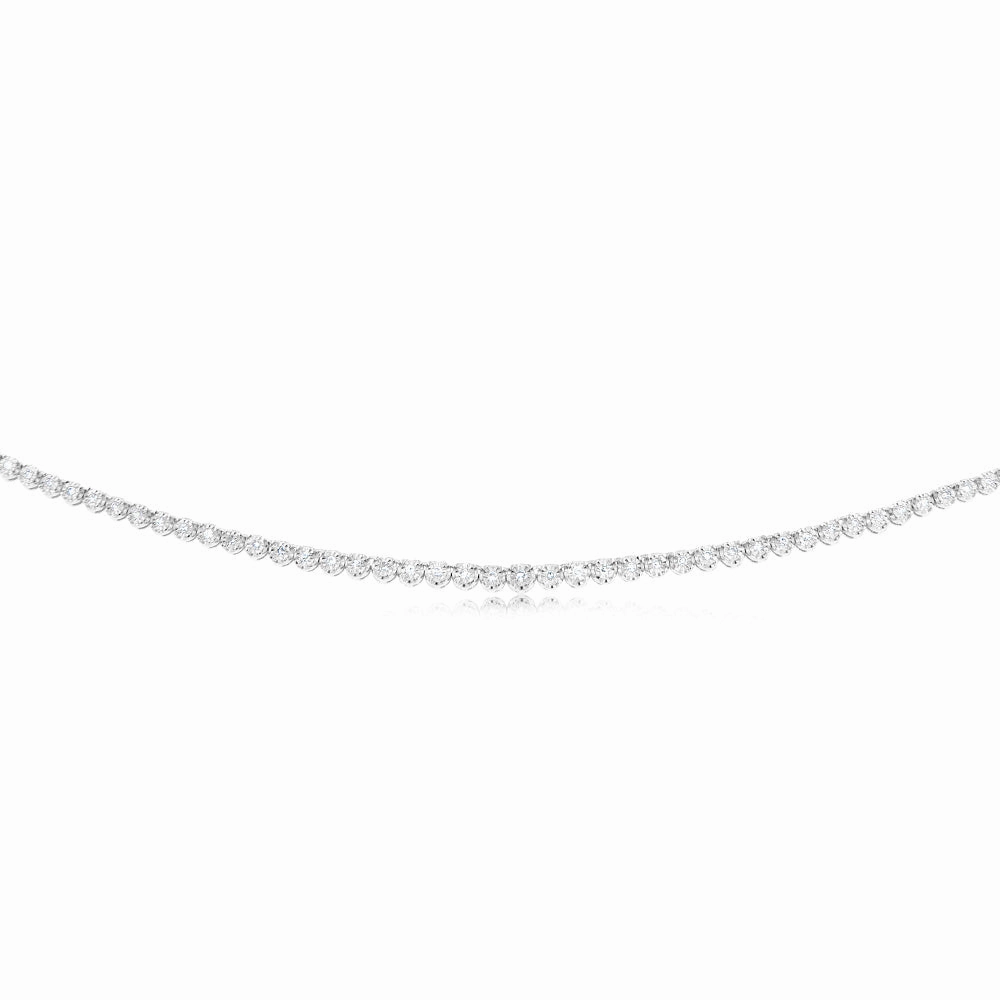 Luminesce Lab Grown 1/2 Carat Diamonds Necklace in Sterling Silver