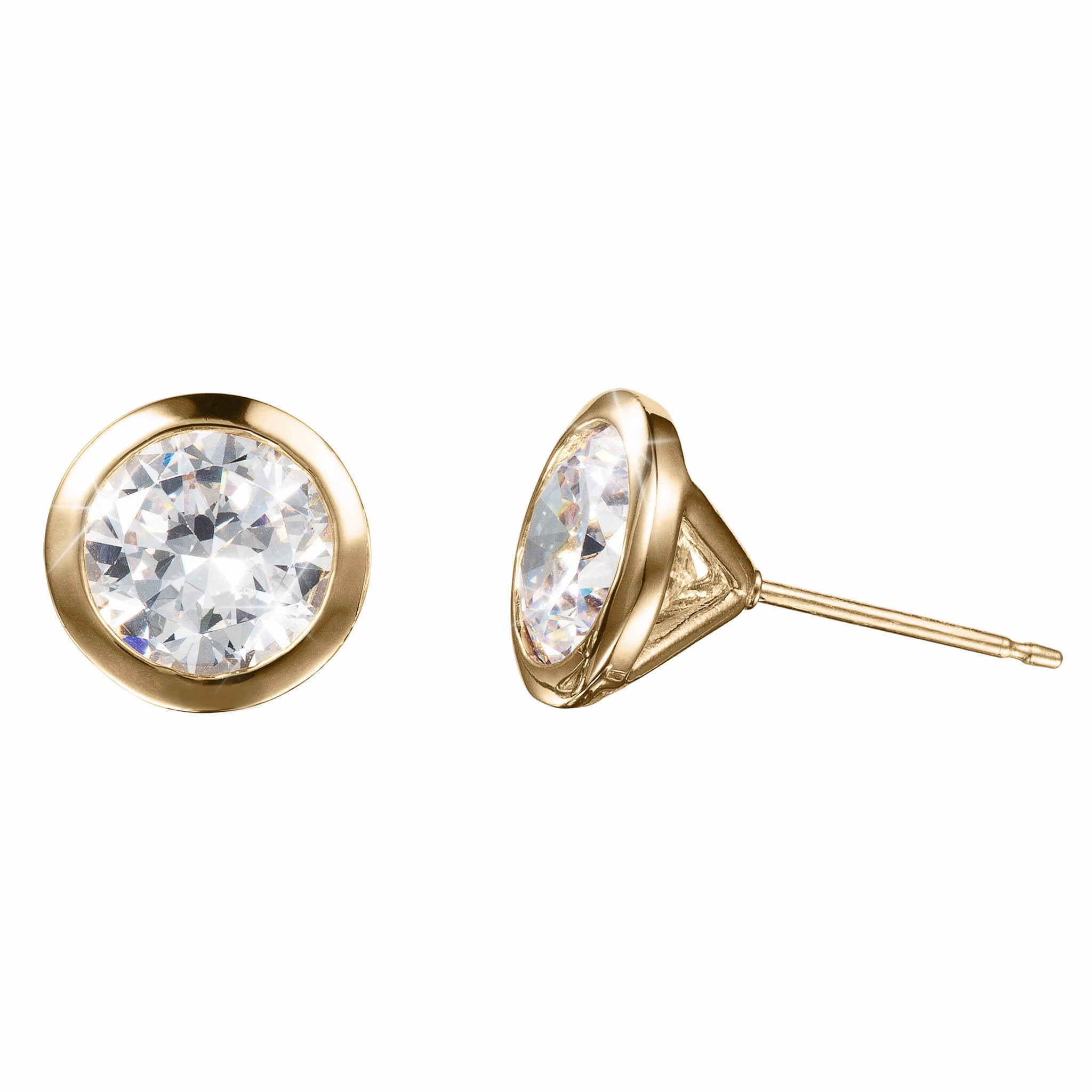 Luxe Solitaire Earrings