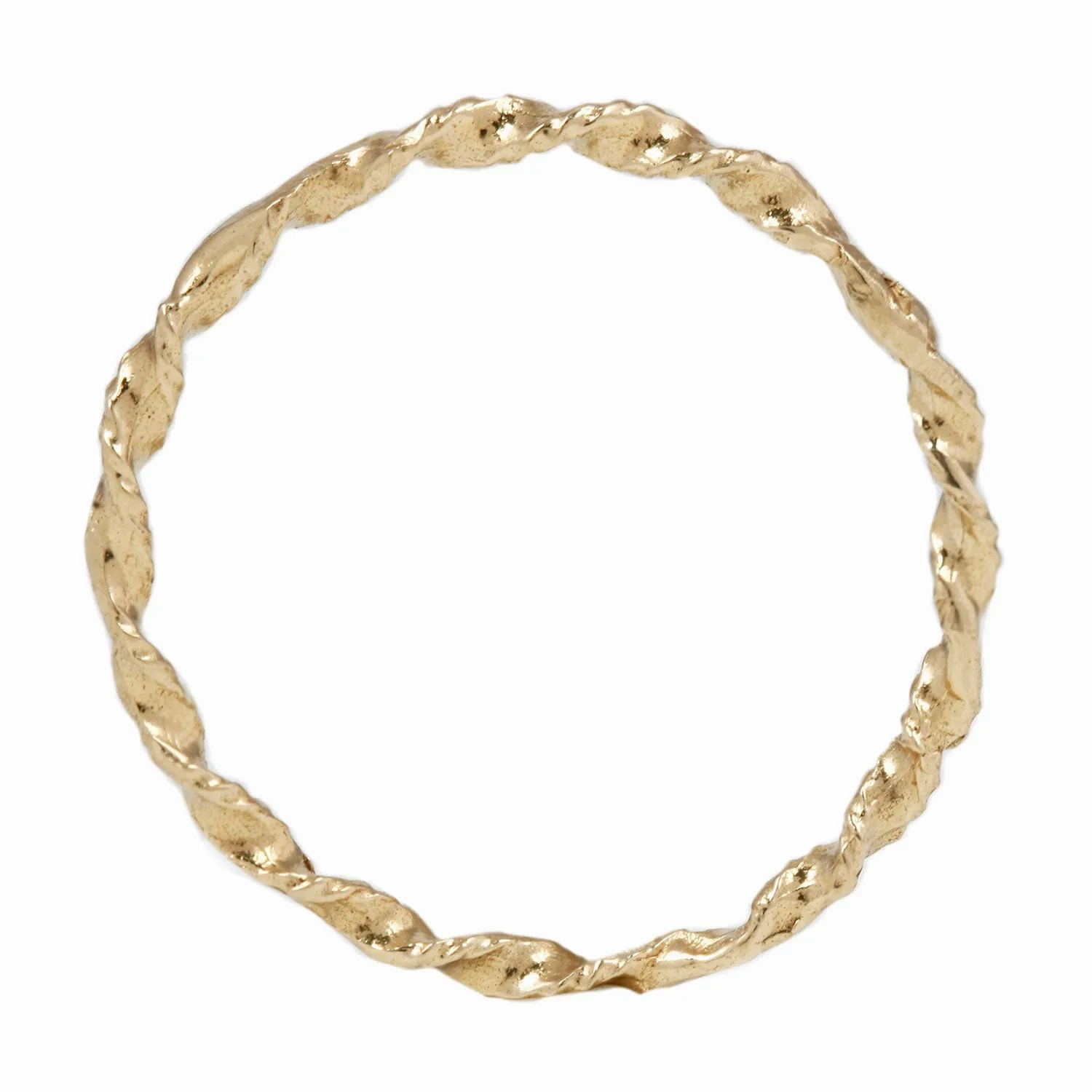 LXXXII Twist Gold Band