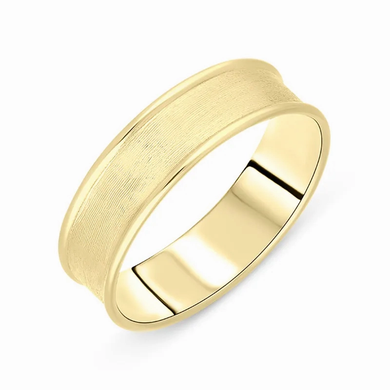 Marco Bicego Uomo 18ct Yellow Gold Unisex Thin Ring D