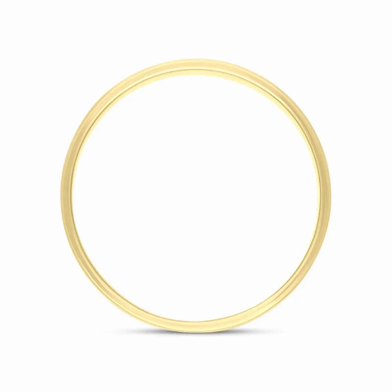 Marco Bicego Uomo 18ct Yellow Gold Unisex Thin Ring D