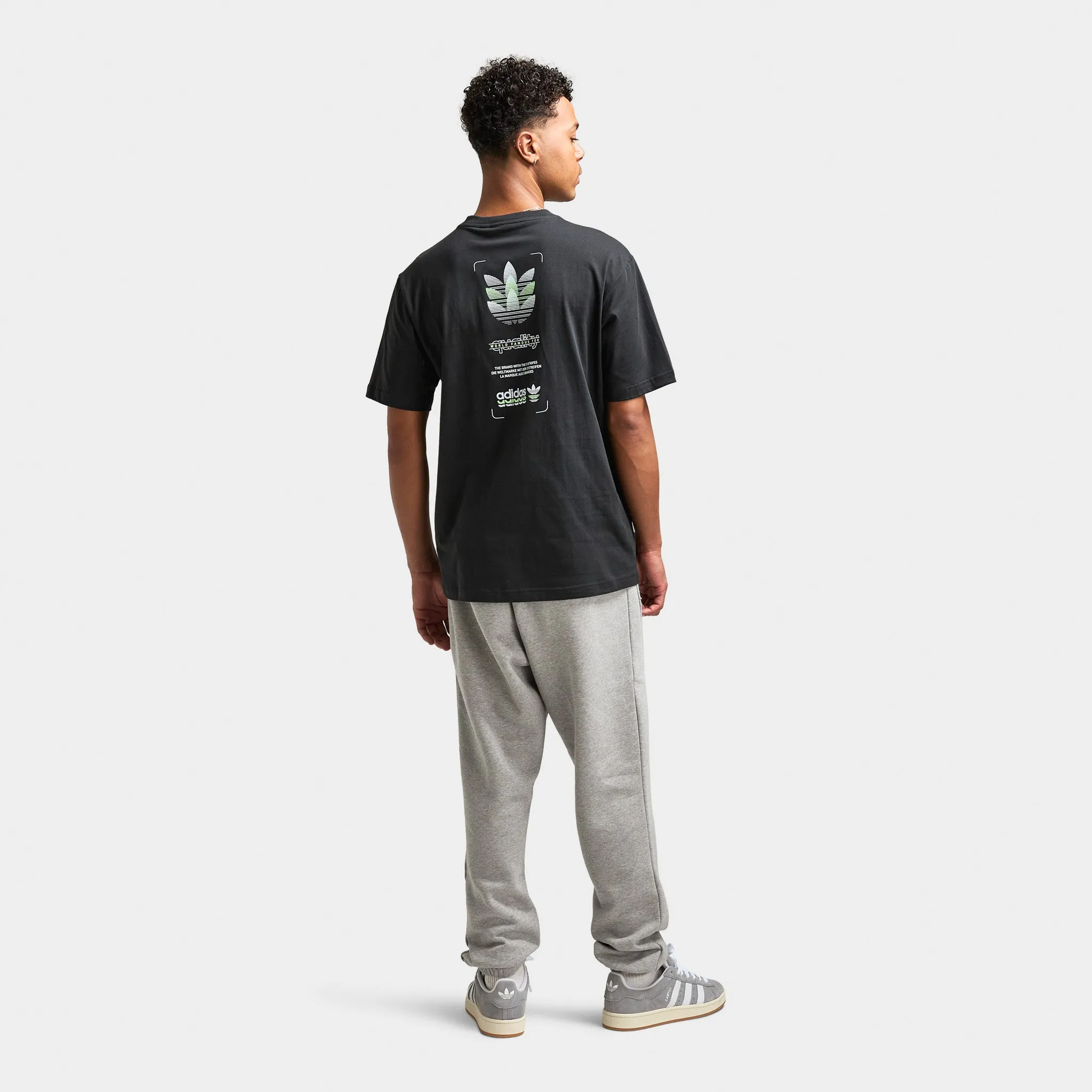 Mens Adidas adidas New Edge T-Shirt / Black