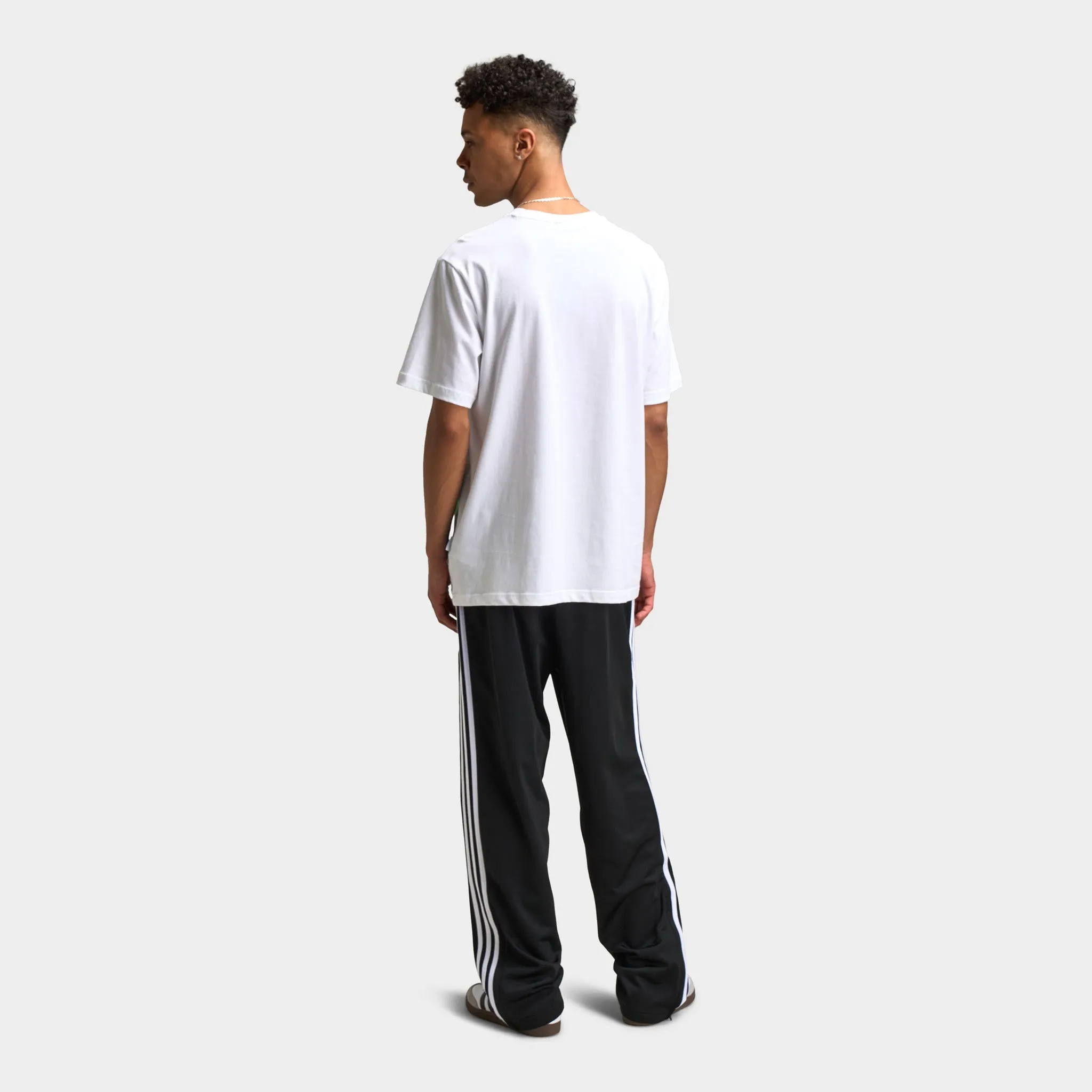 Mens Adidas adidas Q12 TS Street Airbrush T-Shirt / White