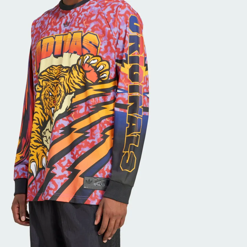 Men's adidas Adilenium Season 3 Long Sleeve Graphic Tee adidas Shoes