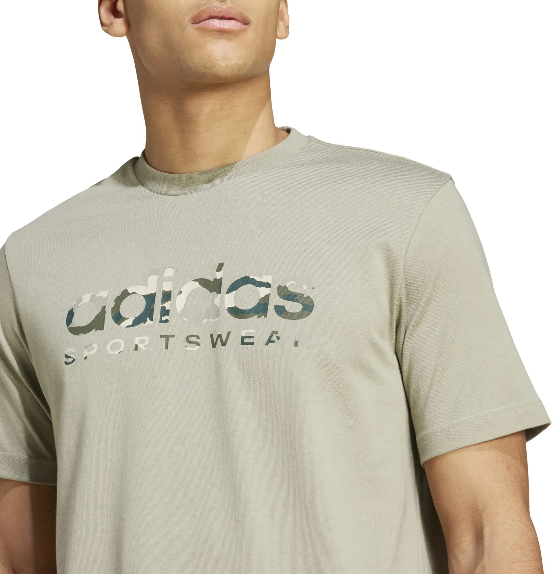Men's Camo Linear Graphic T-Shirt