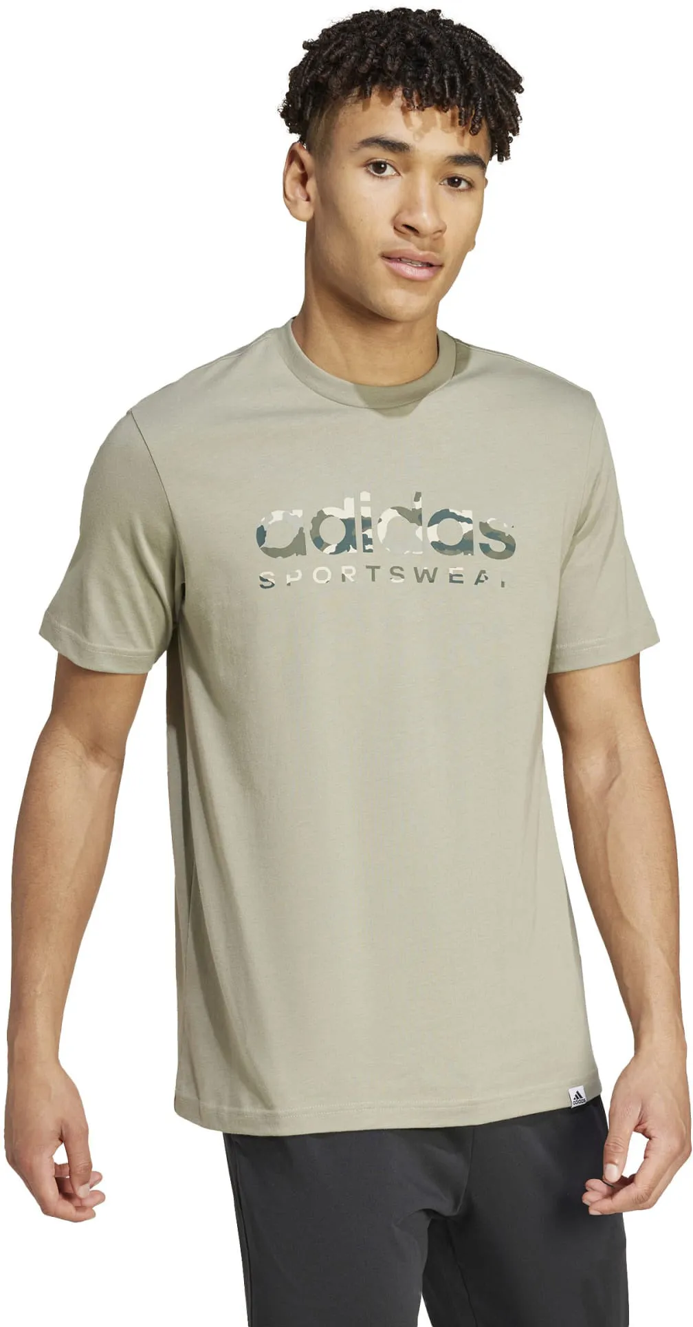Men's Camo Linear Graphic T-Shirt