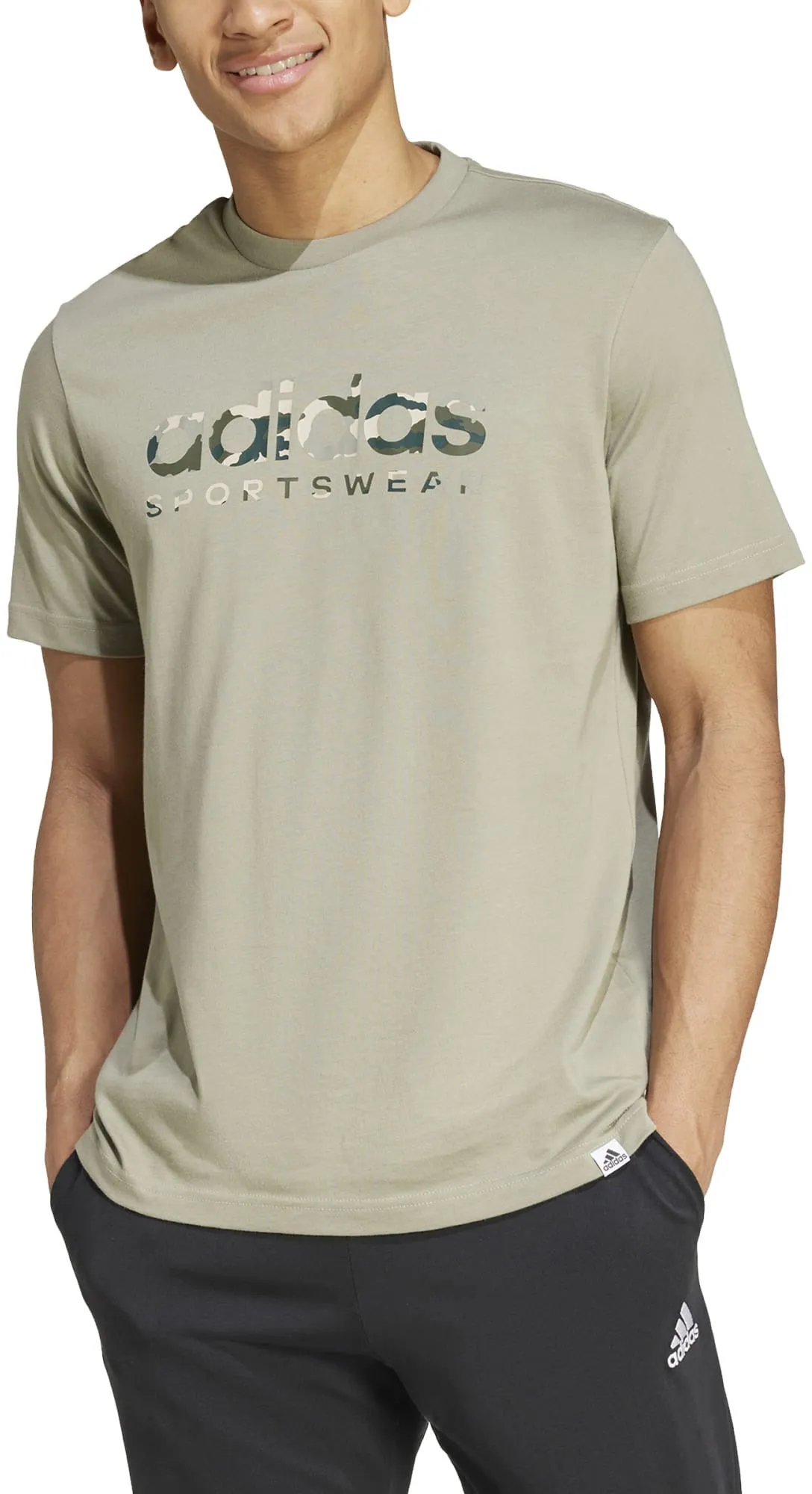 Men's Camo Linear Graphic T-Shirt