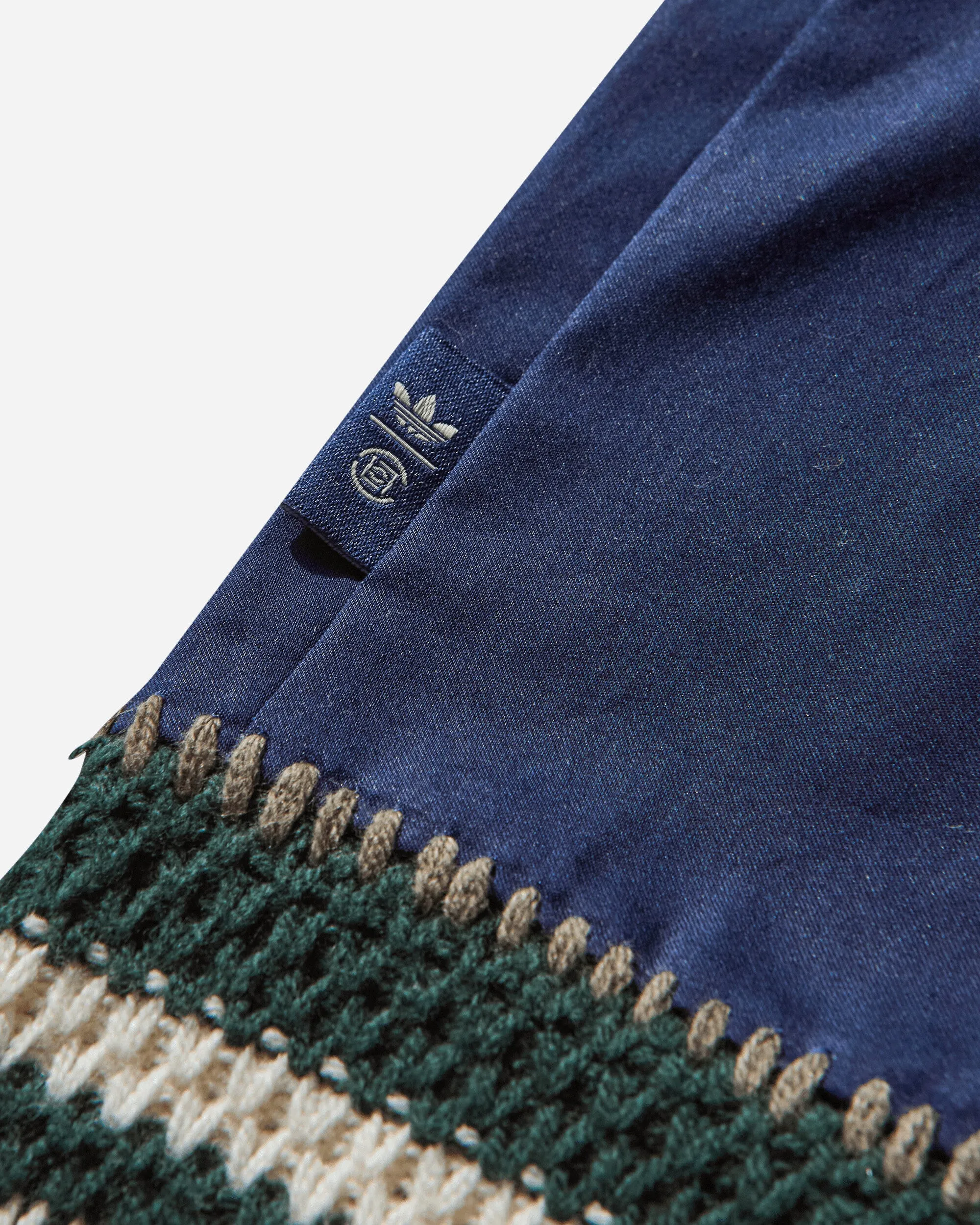 Men's CLOT by Edison Chen Knit Shorts Night Indigo