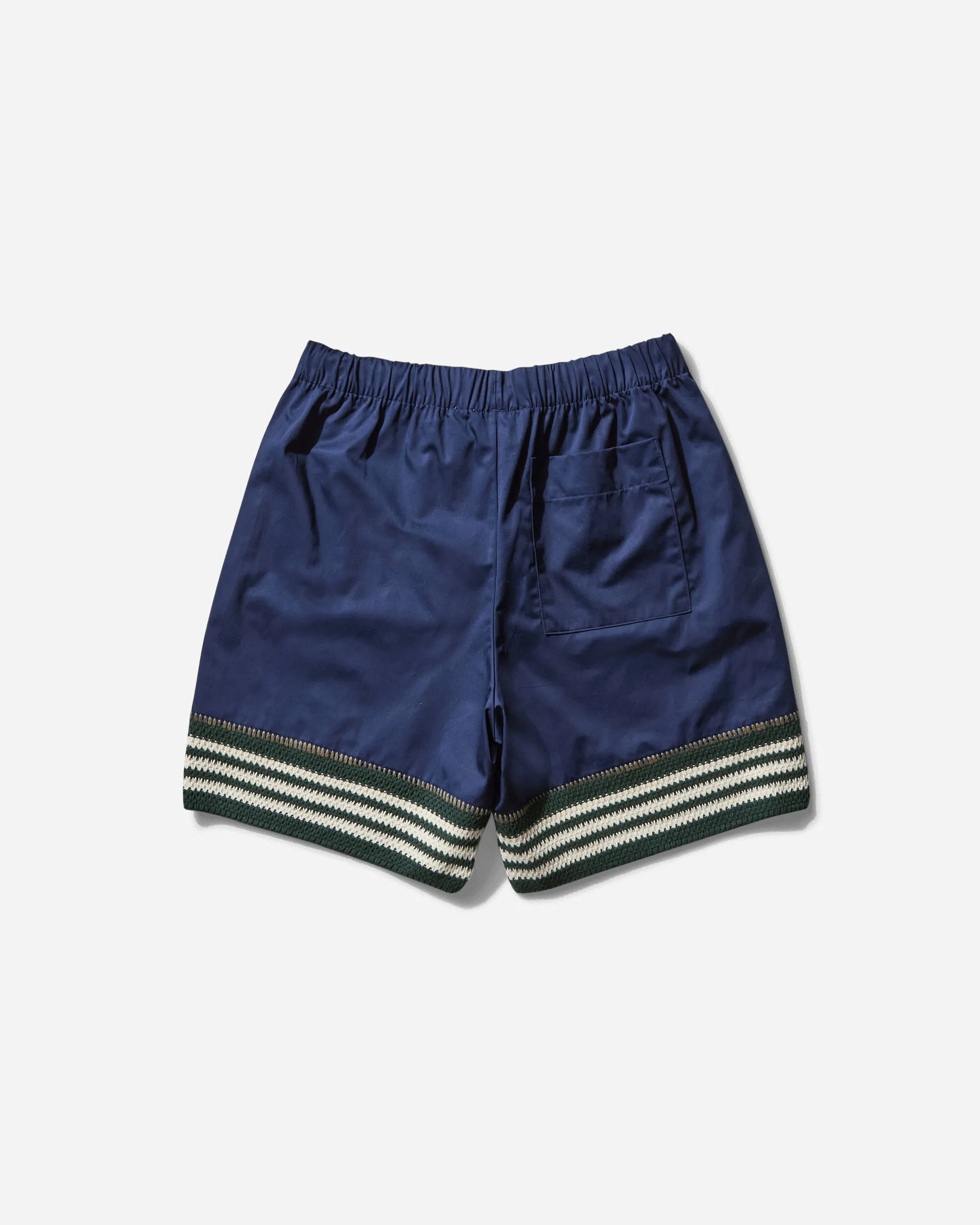 Men's CLOT by Edison Chen Knit Shorts Night Indigo