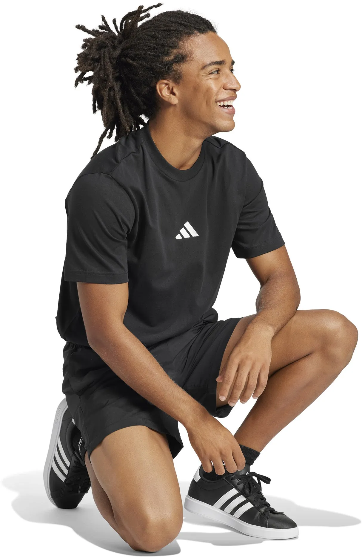 Men's Essentials Small Logo Single Jersey T-Shirt
