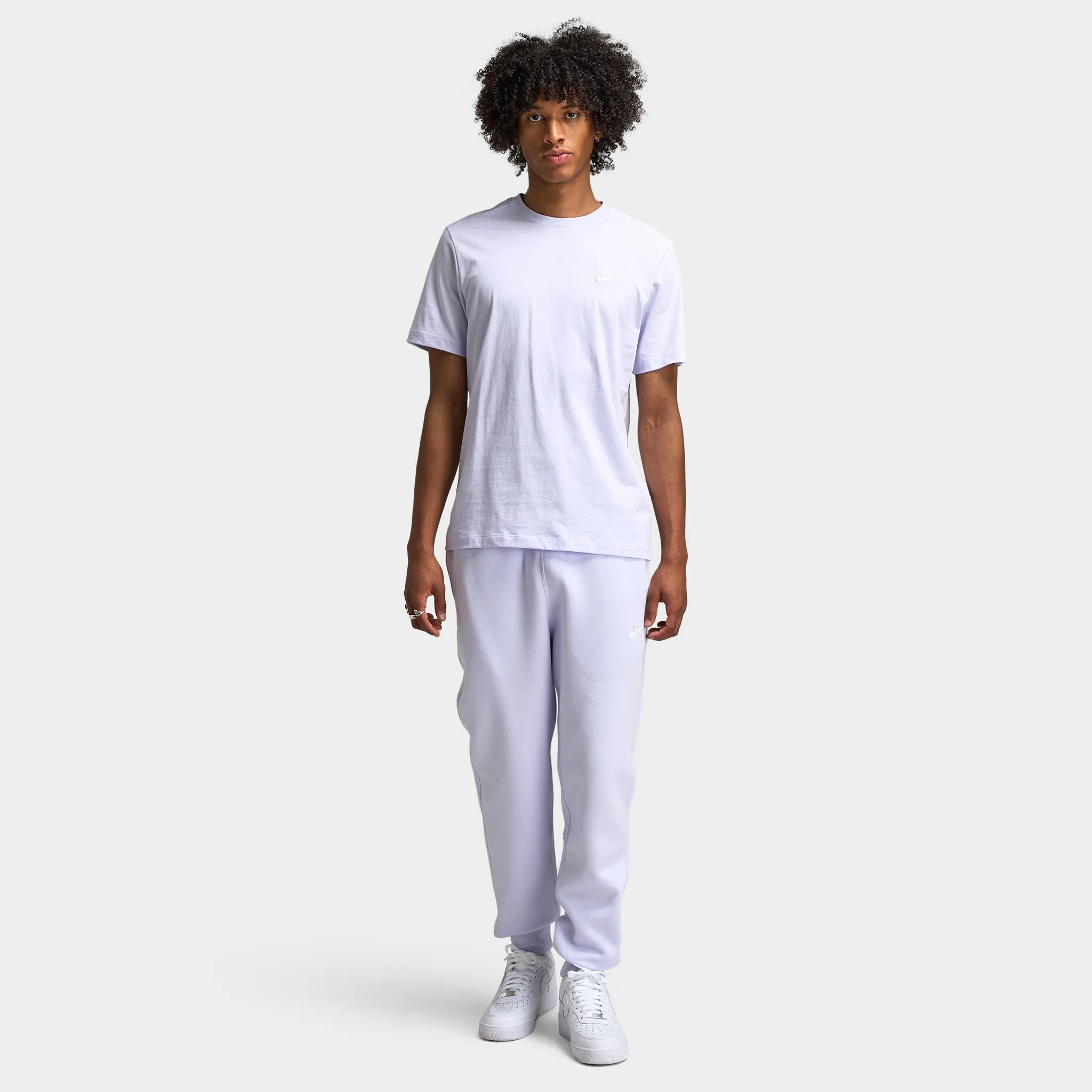 Mens Nike Nike Sportswear Club T-Shirt / Amethyst Mist