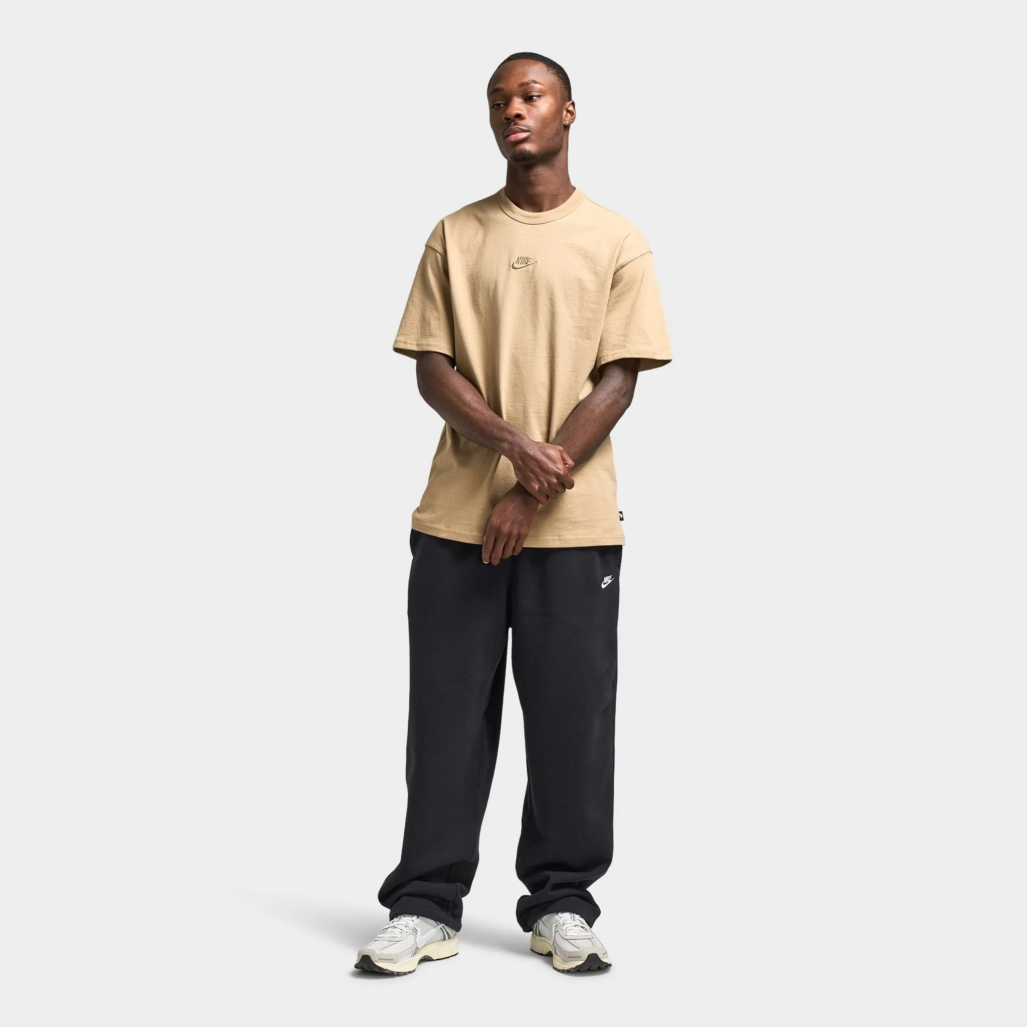 Mens Nike Nike Sportswear Premium Essential T-Shirt / Parachute Beige