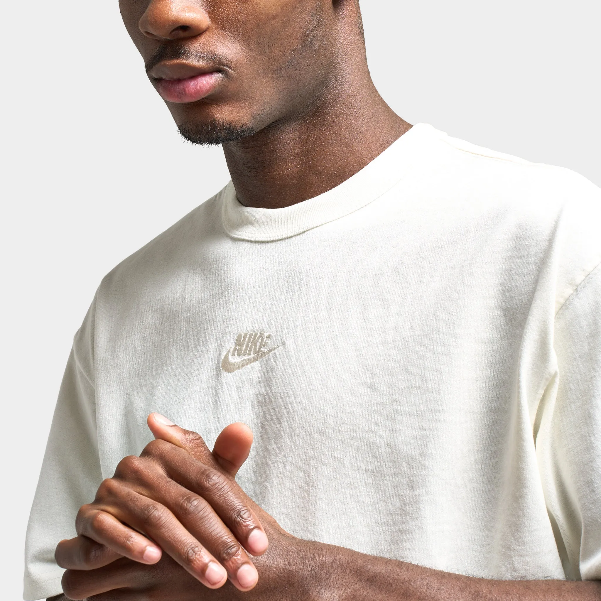 Mens Nike Nike Sportswear Premium Essential T-Shirt / Sail