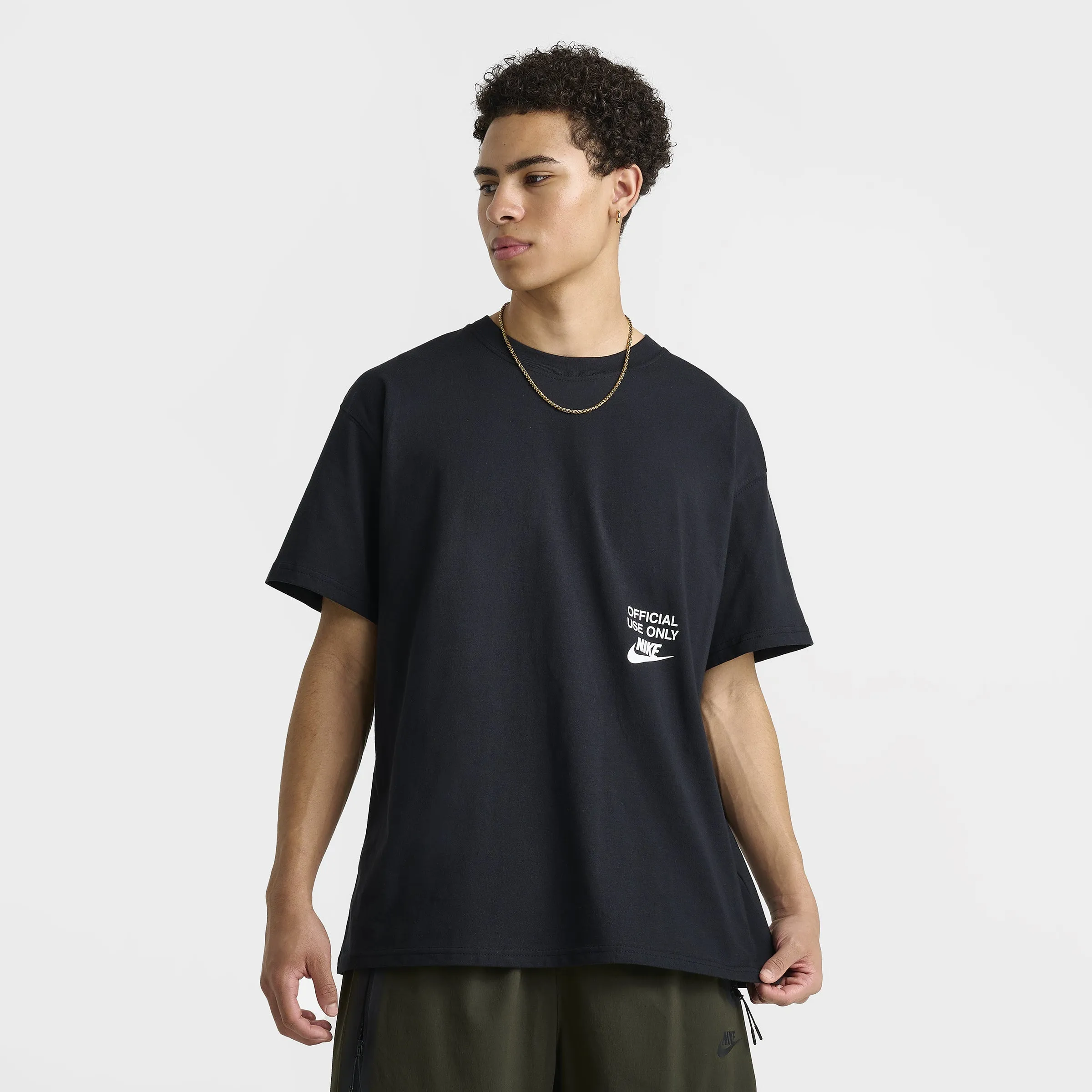 Mens Nike Nike Sportswear Remix Graphic T-Shirt / Black