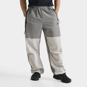 Mens Nike Nike Tech Woven Oversized Pants Flat Pewter / Lt Iron Ore - Black
