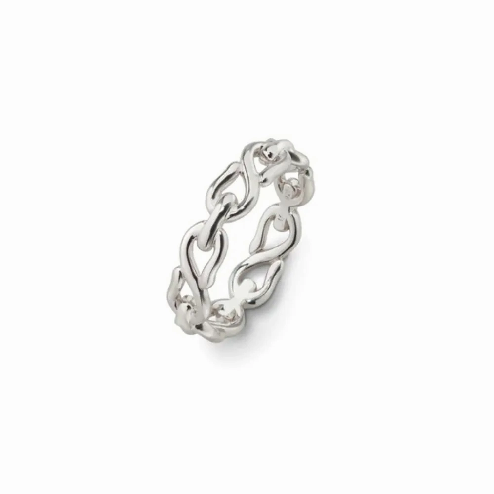 MRK Sterling Silver Infinity Stackable Ring
