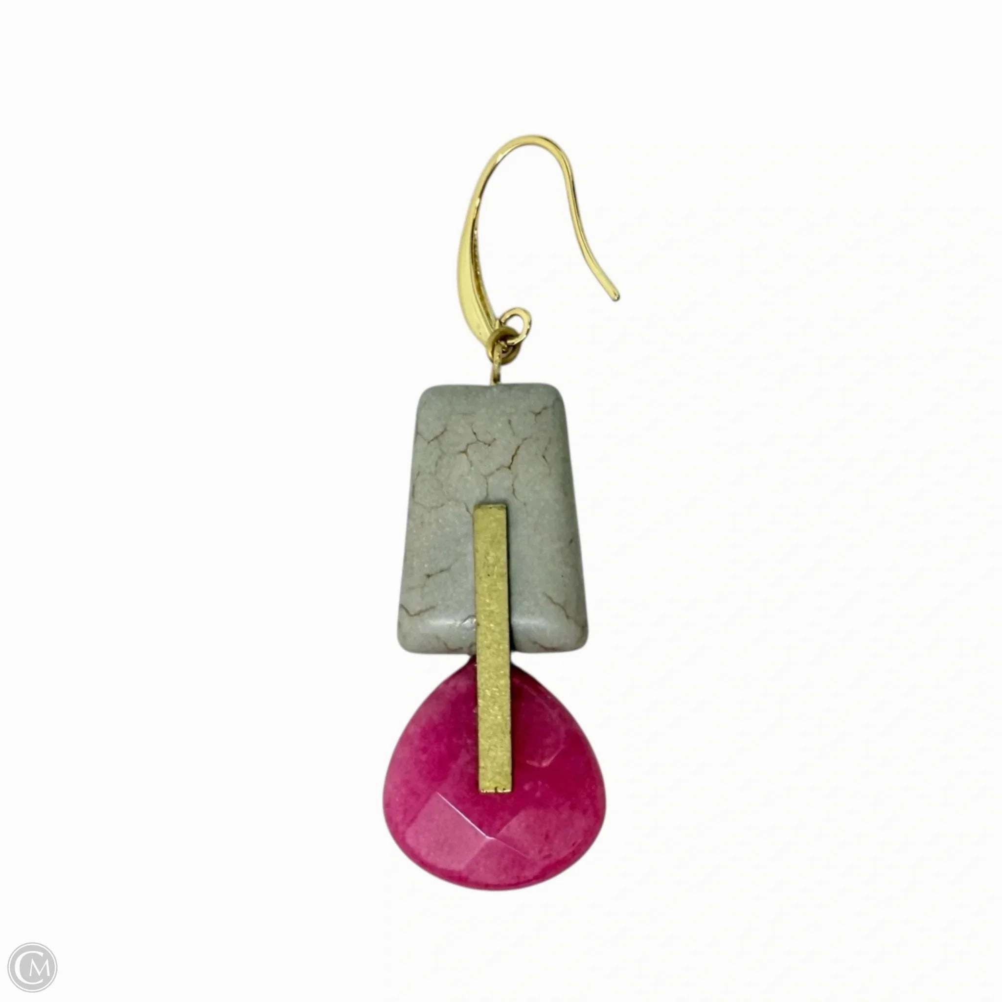Multi Stone Drop Earrings