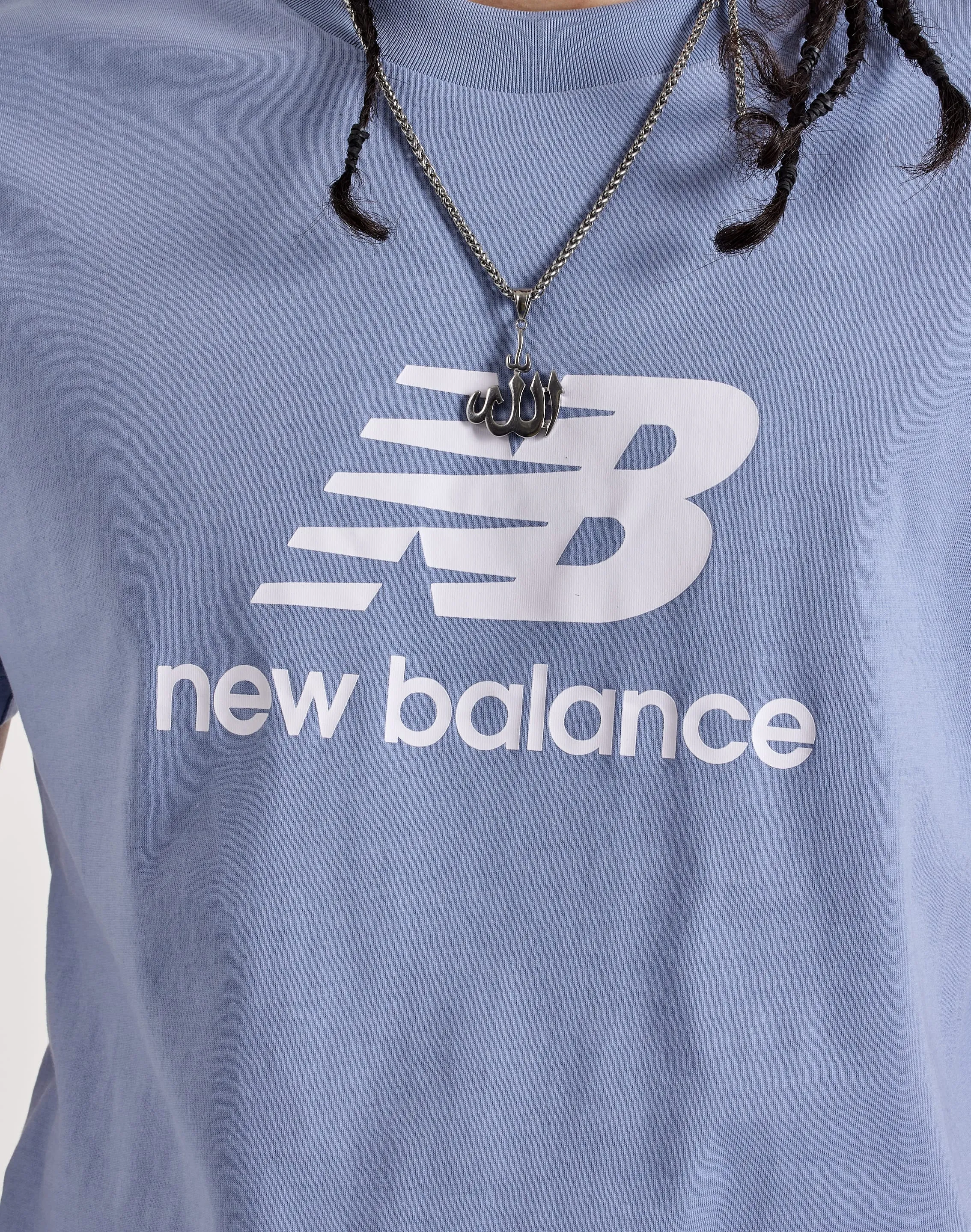 New Balance Essentials Stacked Logo Tee